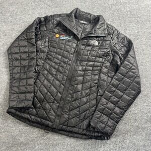 The North Face ThermoBall Eco Jacket Womens Medium Black Quilted Insulated